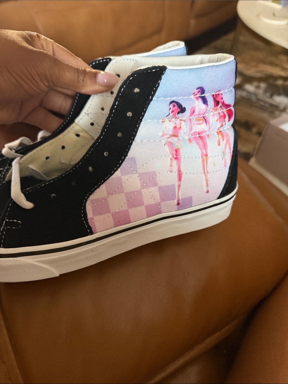 KPop Demon Hunters x Vans Big Kids SK8-Hi Shoe